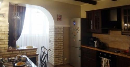 Кухня в стиле бистро. Кухня в стиле кафе 04