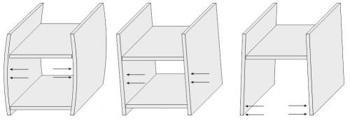 Выдвижные ящики для кухни своими руками. Как встроить выдвижной ящик в уже готовую мебель?