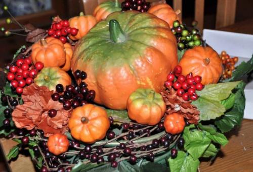 Как сделать экибану из тыквы. Красивые поделки из тыквы на выставку в школу