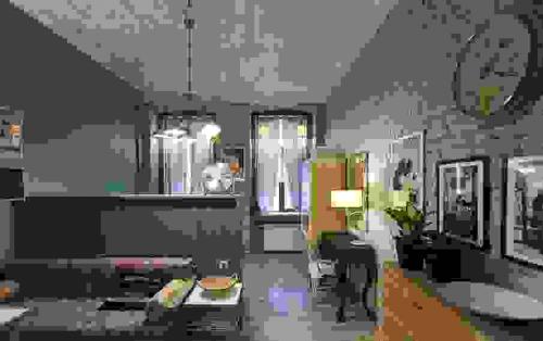 Интерьер с белым кирпичом.  Чем привлекательна стена из белого кирпича? 18