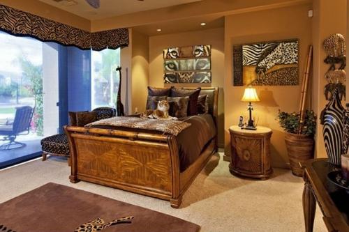 Интерьер в стиле саванна. Стиль сафари в интерьере