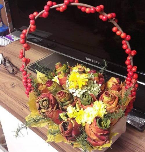 Осенние композиции для дома. Осенняя композиция: создаём уют в доме своими руками 36 Осенние композиции для дома. Осенняя композиция: создаём уют в доме своими руками 36