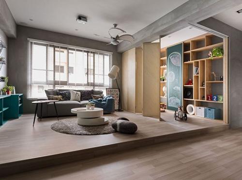 Дизайн комнаты 18 кв.м для семьи с ребенком. Гостиная-детская: варианты дизайна комнаты (подборка фото)