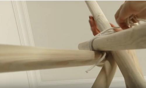 Как сделать шалаш для детей дома своими руками. Детский вигвам своими руками 15