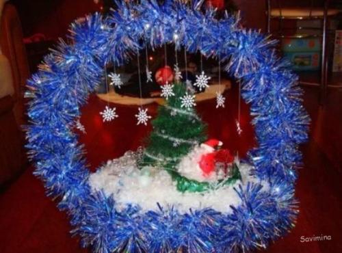 Поделки из ткани на новый год. Новогодние поделки в школу (класс) своими руками на 2020 год — самые новые идеи