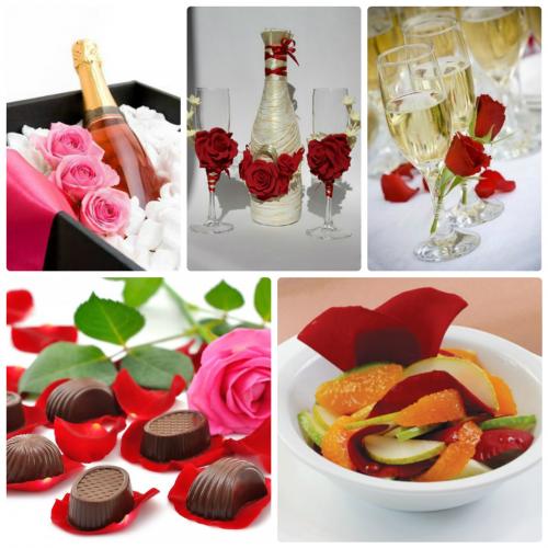 Лепестки роз на кровати. Романтическая атмосфера