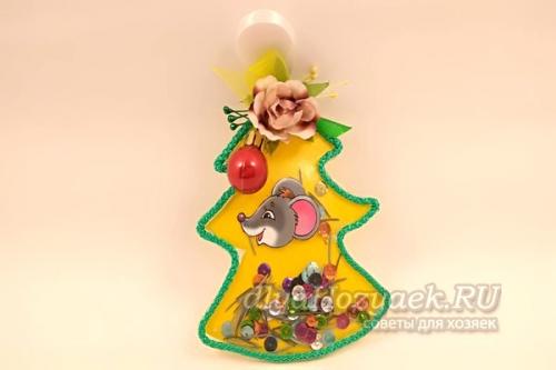 Оригинальные елочные игрушки своими руками. Елочная игрушка в виде елки своими руками к Новому году Крысы