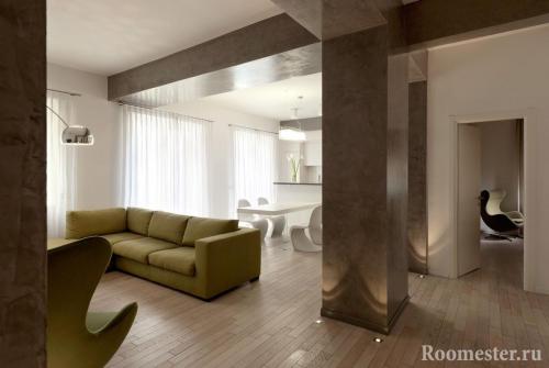 Декоративные колонны на стену. Опора или декоративный элемент