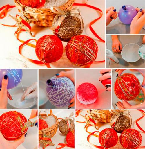 Новогодние игрушки своими руками. Елочные игрушки на елку своими руками: что можно сделать на Новый год