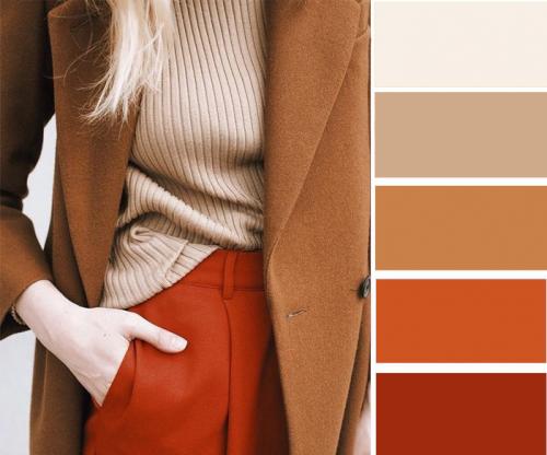 Сочетание цветов бежевый и серый. Как сочетать бежевый цвет в одежде?