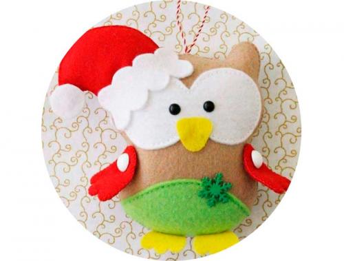 Новогодние игрушки из фетра. Выкройки красивых игрушек из фетра на Новый год 2020