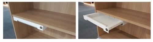 Выдвижные ящики для кухни своими руками. Как встроить выдвижной ящик в уже готовую мебель?