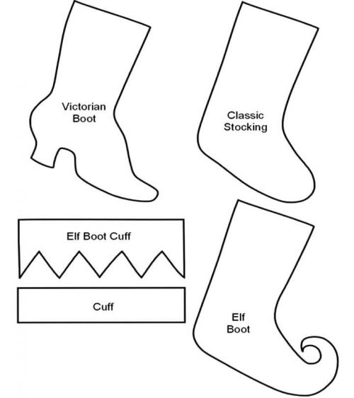 Как сделать новогодний носок из бумаги. Новогодний сапожок: лучшие идеи