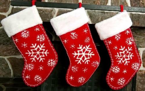 Как сделать новогодний носок из бумаги. Новогодний сапожок: лучшие идеи