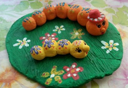 Лёгкие поделки для детей. Поделки из соленого теста для дошкольников