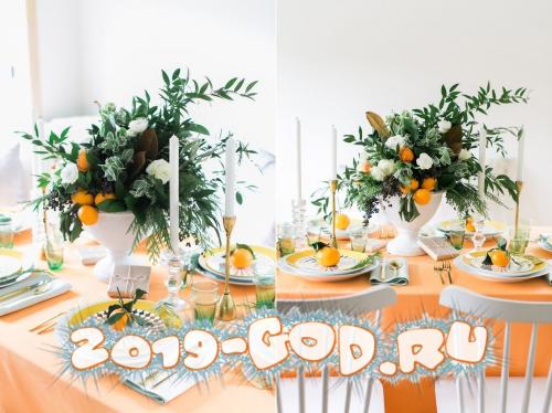 Сервировка стола на Новый год 2019. Правила сервировки новогоднего стола 2019 года