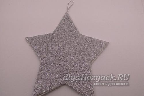 Игрушки из ткани новогодние. «Звезда» из фоамирана для елочки: легкий мастер класс + шаблон