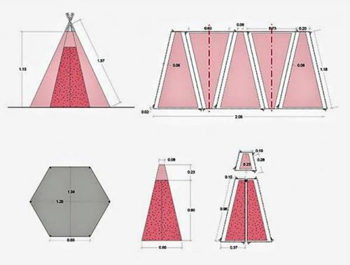Детский шалаш в комнате своими руками. Как сделать детский вигвам своими руками?