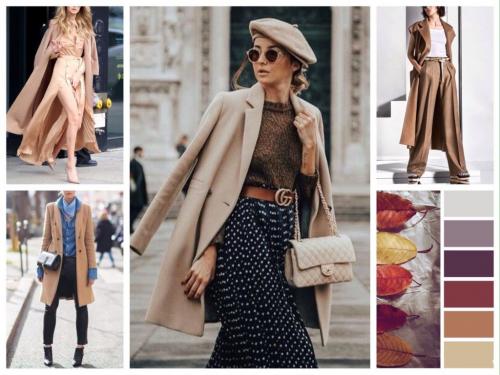 Сочетание цветов в одежде бежевый и серый. Какие цвета сочетаются с бежевым в одежде