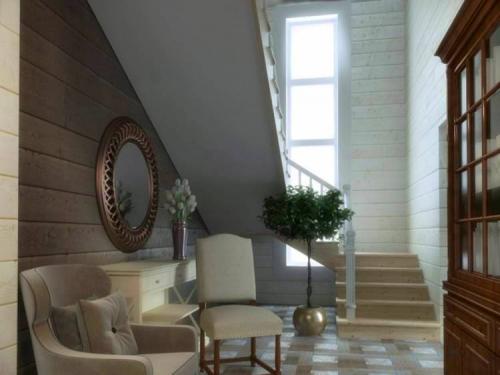 Маленькая прихожая с лестницей в частном доме. Дизайн прихожей с лестницей на второй этаж — 45 оригинальных идей