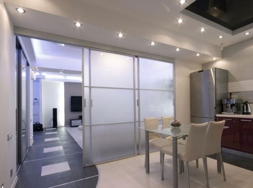 Раздвижные перегородки своими руками