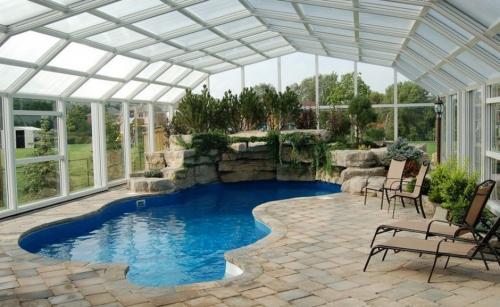 Бассейн на даче своими руками пошагово. Крытый