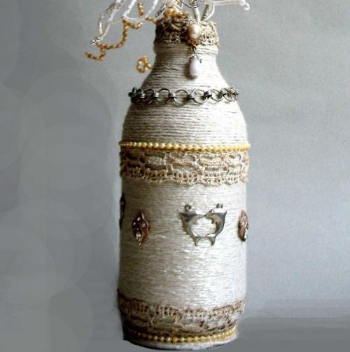 Ваза из стеклянной бутылки декупаж. Декупаж вазы — мастер-класс украшения и варианты создания стильной вазы своими руками (85 фото)