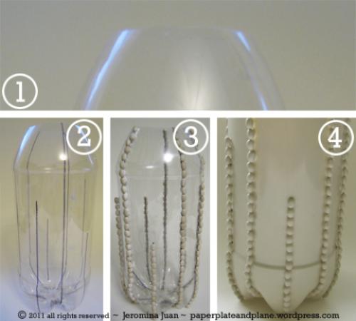 Ваза своими руками из бутылки. Приступаем к уроку 19