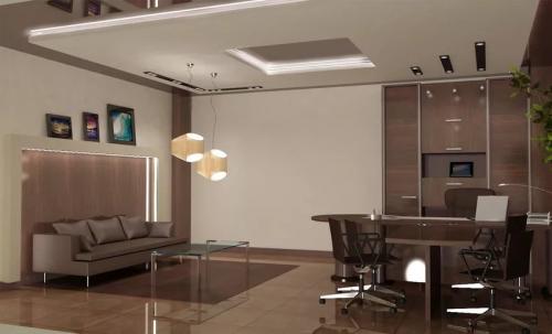 Оформление кабинета руководителя. Особенности зонирования пространства в кабинете руководителя 04 Оформление кабинета руководителя. Особенности зонирования пространства в кабинете руководителя 04