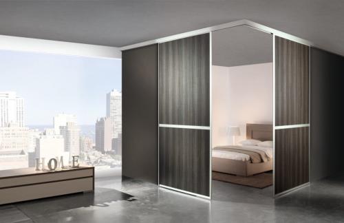 Межкомнатные перегородки раздвижные. Как зонировать комнату дверями-перегородками, разновидности межкомнатных раздвижных конструкций