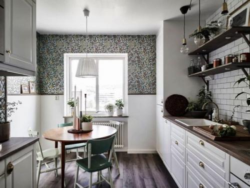 Дизайн кухни 9 кв метров с холодильником. Отделочные материалы для дизайна кухни 9 кв. метров