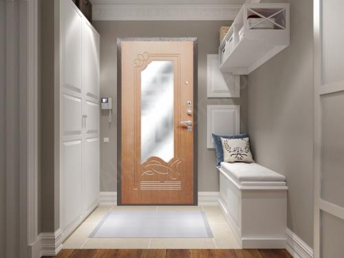 Дверь в ванную с зеркалом.  Двери с зеркалом: многообразие и разновидности