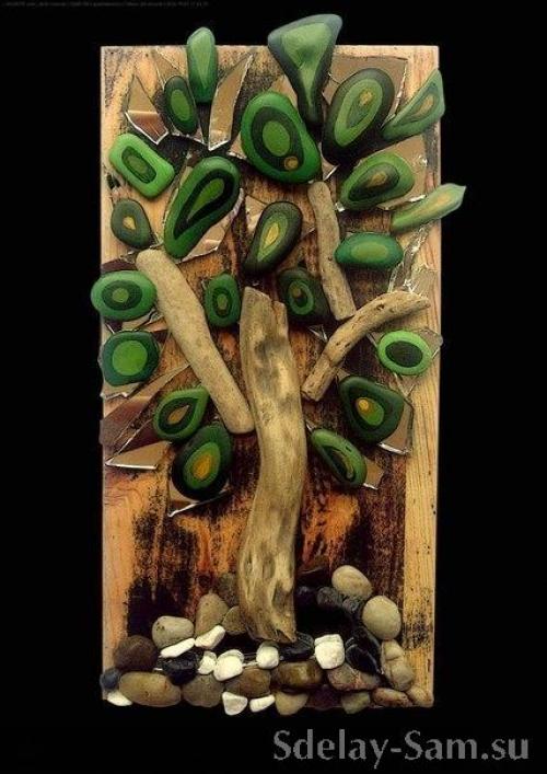 Галька в интерьере 04 Галька в интерьере 04