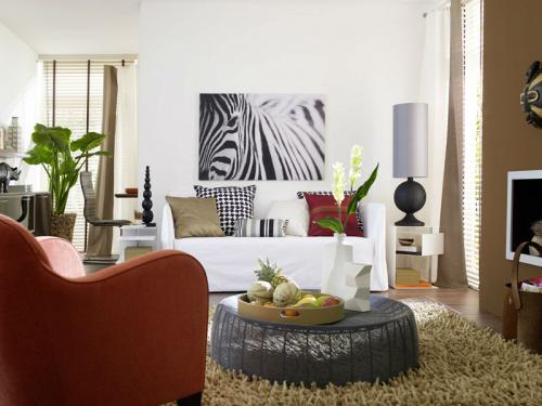 Обои сафари. Стиль сафари в интерьере