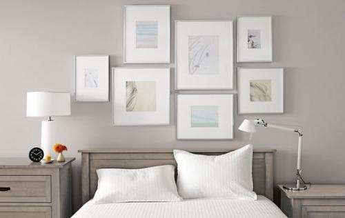 Идеи прикроватных тумбочек. Дизайнерские хитрости: разные прикроватные тумбочки в спальне