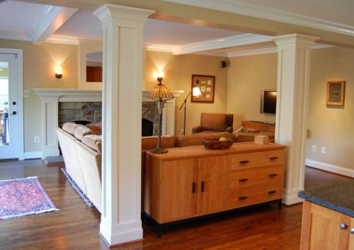 Из чего делают колонны. Колонны в интерьере — 90 фото лучших идей изящного дизайна и декора