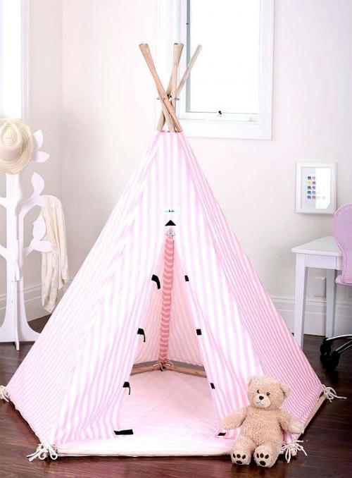Детский шалаш в комнате своими руками. Как сделать детский вигвам своими руками?