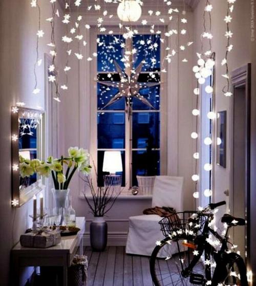 Как украсить комнату гирляндами на Новый год. Как украсить комнату на Новый год 2020: простые идеи