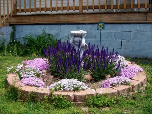 Цветники форма размер цвет узоры и орнаменты. Клумбы геометрической формы