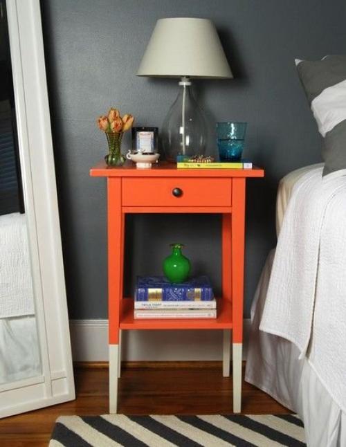 Идеи прикроватных тумбочек. Дизайнерские хитрости: разные прикроватные тумбочки в спальне