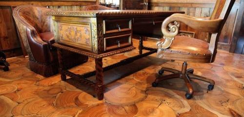 Пол из спила дерева своими руками. Как дрова превратить в конфетку? Делаем из спилов удивительный пол