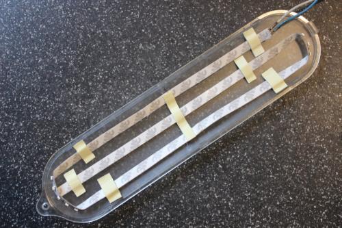 Светодиодная лента в холодильник. Выбросил светодиодную лампу. Заменил на диодную ленту. Чего и вам желаю