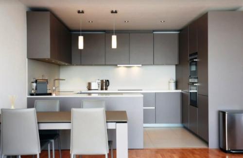 Дизайн кухни студии с перегородкой. Разделить или объединить кухню от комнаты?