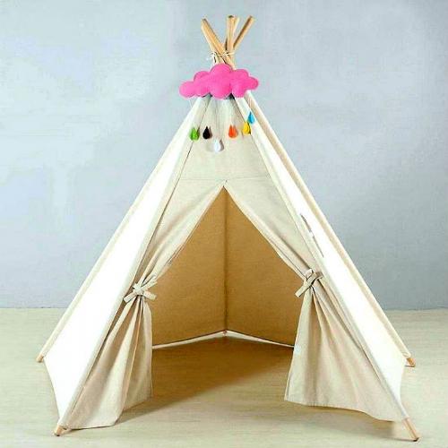 Детский шалаш в комнате своими руками. Как сделать детский вигвам своими руками?