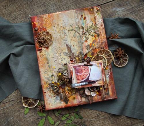 Панно из веток на стену. База