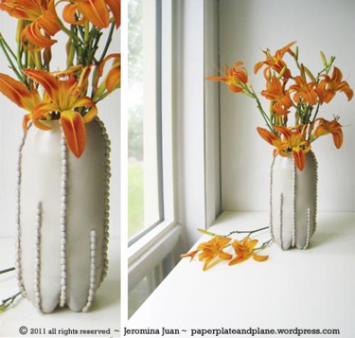 Ваза своими руками из бутылки. Приступаем к уроку 18