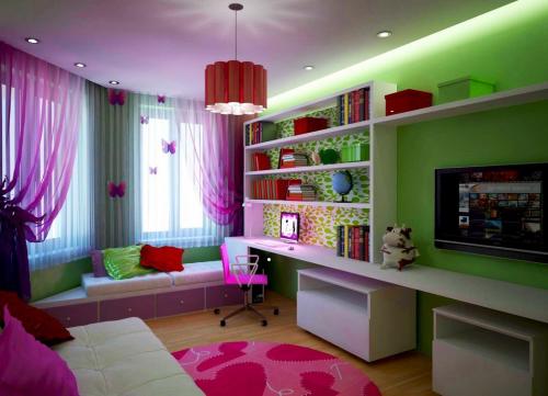 Оформление игровой зоны в детской комнате. Виды зонирования