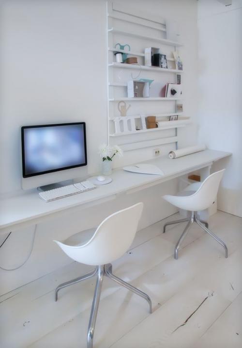 Интерьер маленького кабинета. Компактный мини-кабинет дома: идеи для маленьких квартир