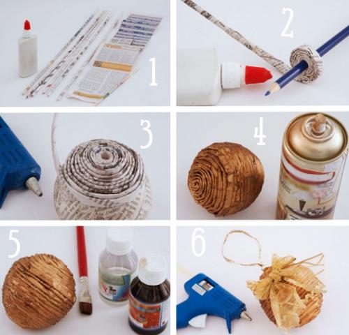 Новогодние шары своими руками. Елочные шары своими руками: 15 лучших мастер-классов