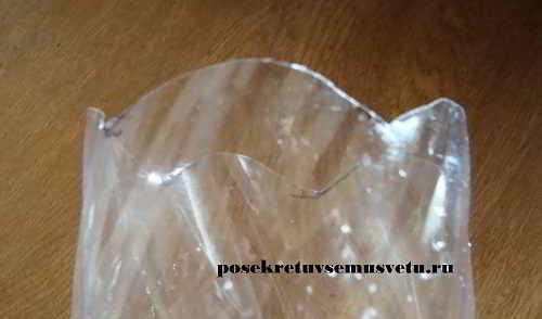 Вазочка из бутылки своими руками. Как сделать вазу из стеклянной бутылки 07